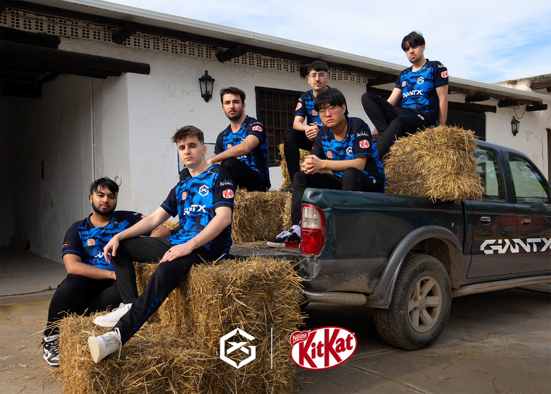 KITKAT renueva su patrocinio con GIANTX y se afianza como una de las marcas más reconocidas de los esports en España