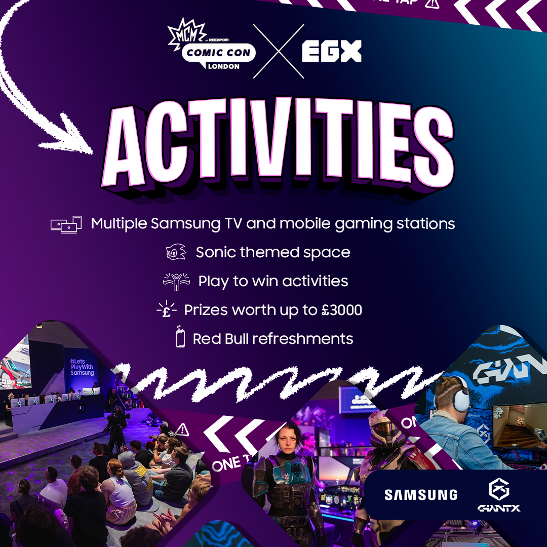 GIANTX Gaming y Samsung UK se unen para MCM X EGX 2024