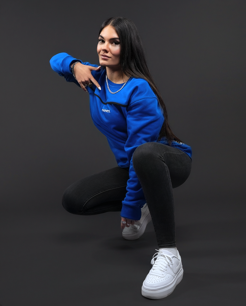 Casual Sweatshirt Blue